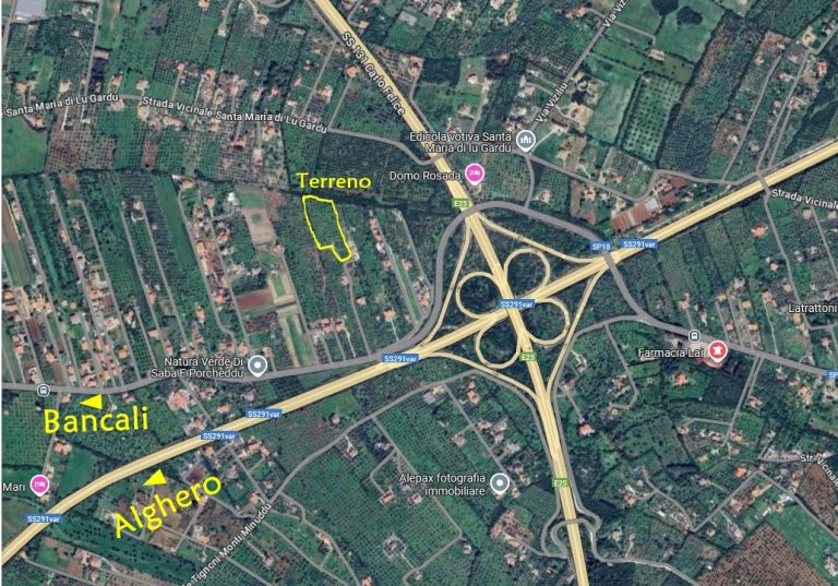 Bancali, terreno oliveto