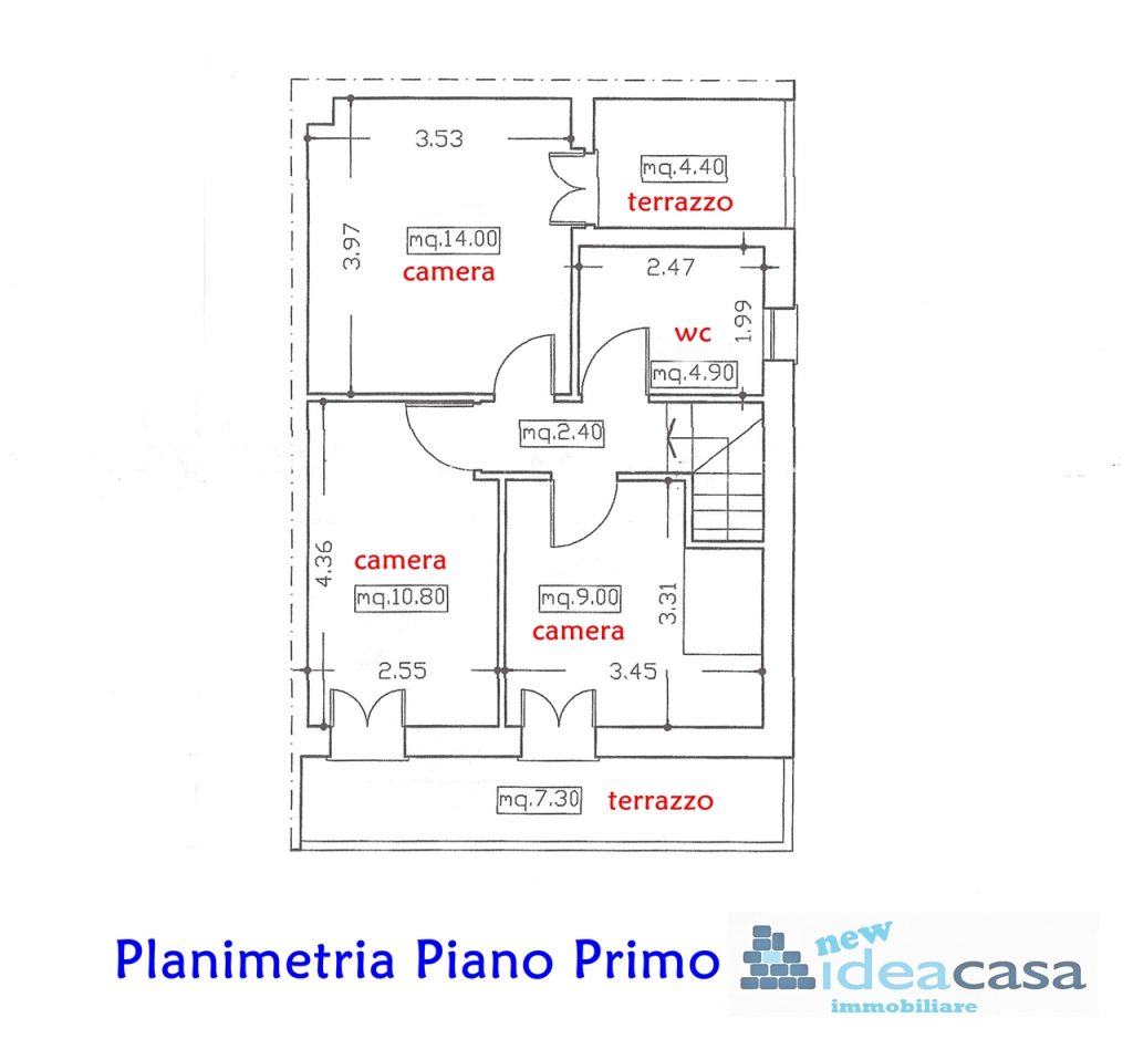 260-Planimetria-Piano-Primo