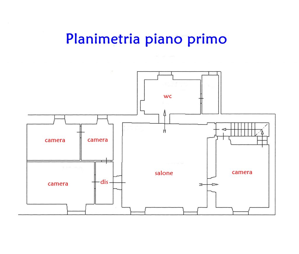 Planimetria-Piano-Primo