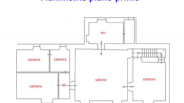 Planimetria-Piano-Primo